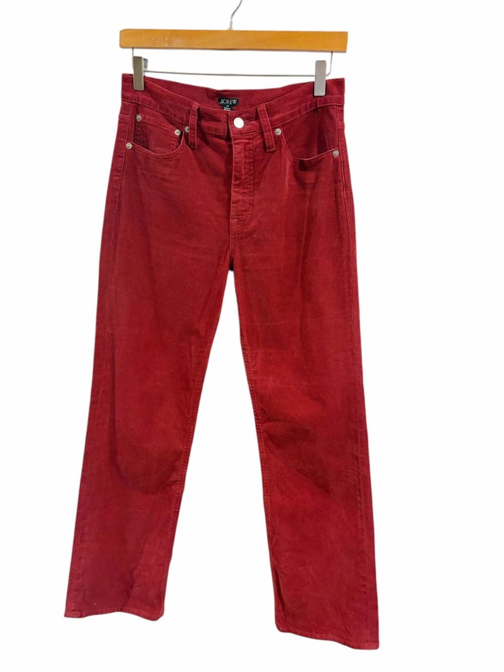 J.Crew High-rise slim demi-boot pant in corduroy size 27